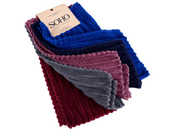 Набор полотенец Soho Stripe, микрофибра, 30×30см, 5шт, (цена за набор)