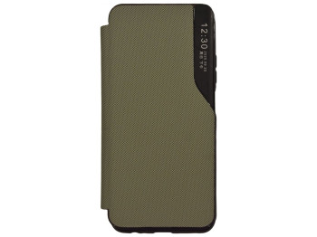 Чохол книжка Business Fabric для Xiaomi 11T Колір 8, Green