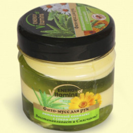 Фито-мусс для рук "Energy of Vitamins" - "Витаминный комплекс" с алоэ 180мл