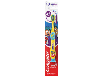 Детская зубная щётка Colgate Kids’ Smiles, супермягкая, 3-5 лет
