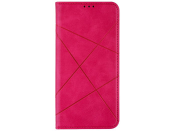 Чохол-книжка Business Leather для Samsung Galaxy A02s Eur Ver Колір Малиновый