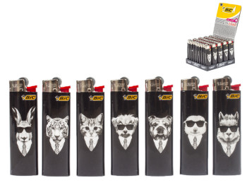 Зажигалка Bic "Декор животные" (цена за 1шт)