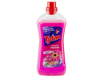Жидкость универсальная для мытья Tytan концентрат 1,25л (цветочный)