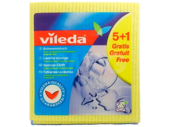Серветки вологопоглинаючі Vileda 18х20см 6шт