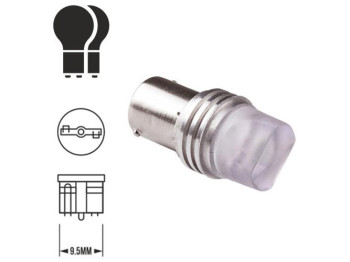 Лампа PULSO габаритная LED 1156, 6SMD-3528, 12v, 1,2w, 114lm White (цена за 1шт) (LP-121146)