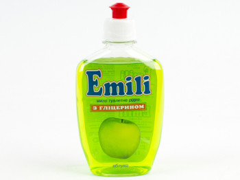 Мыло жидкое "Emili" "Яблоко" c глицерином 265гр запаска