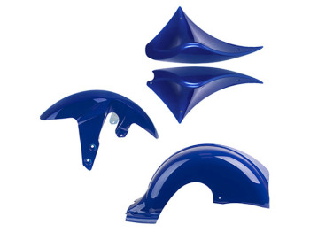 Комплект крил та накладок бака блакитний, для електроскутера Chopper r804-m3