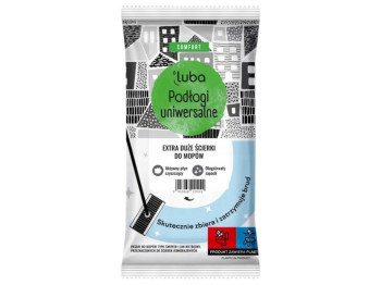 Серветки вологі для миття підлоги Luba Comfort, 12шт