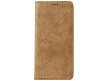 Чохол-книжка Business Leather для Oppo A16 Колір Бежевий