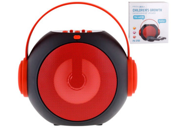 Колонка Proda PD-S700, Bluetooth 5.0, слот для карты памяти, 250×135×250мм, мятая упаковка, красный