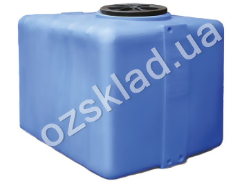 Ємність горизонтальна квадратна ОDкв - 1200л діаметр горловини 42см