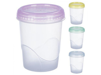 Ємність для сипучих продуктів з кришкою, що закручується 470мл (кольори асорті)