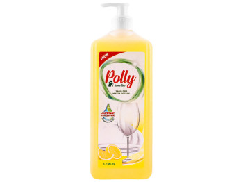 Средство для мытья посуды Polly Лимон, с дозатором, 1л