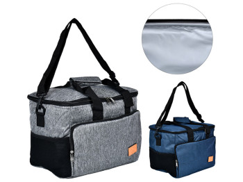 Термосумка для продуктов, полиэстер, 34×25×25см