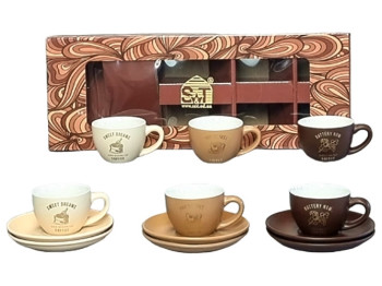 Сервиз кофейный Кофейня, 100мл (цена за набор 12 предметов)