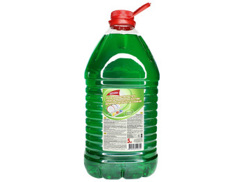 Засіб для миття посуду San Clean з ароматом яблука, пляшка ПЕ, 5л