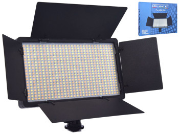 Лампа LED Camera Light 29cm (E-600), Колір Чорний