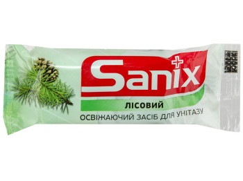 Средство освежающее блок для унитаза Sanix "Лесной" 05160 запаска 35г