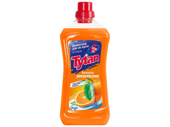 Жидкость универсальная для мытья Tytan концентрат апельсин 1,25л