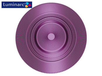 Тарелка обеденная Luminarc Louison Lilac 25см 25596