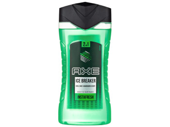 Гель для душу Axe Ice Breaker 2в1 чоловічий 250мл