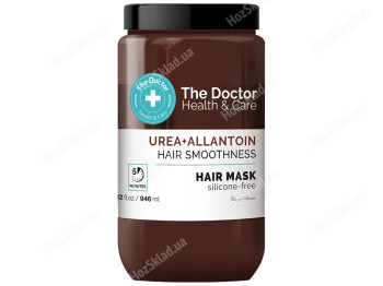 Маска для волосся The Doctor Health&Care Urea + Allantoin, Гладкість волосся, 946мл