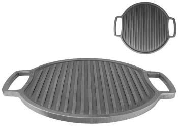 Плато двостороннє кругле гриль Brizoll 32см U32G