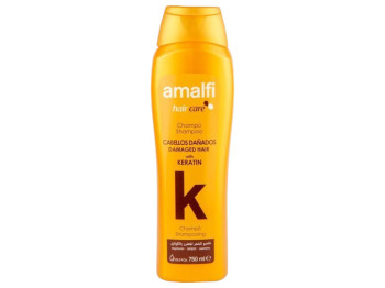 Шампунь Amalfi keratin, для пошкодженого волосся, з кератином, 750 мл