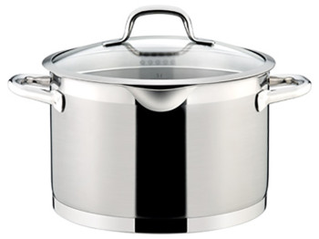 Каструля висока President з кришкою для зціджування, 24см, 7л, 77375