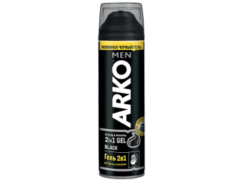 Гель для бритья Arko Men Black, 200мл