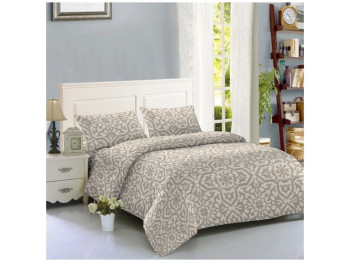 Комплект постельного белья Soho, семейный, 150×200см, 200×220см, 50×70см, полиэстер, цвет бежевый