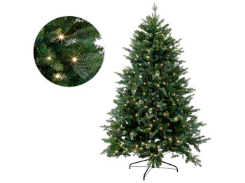 Елка искусственная Гармония, 180см, 1917 веток 500 LED, свет - теплый белый