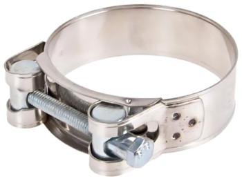 Хомут оцинкованный, усиленный, GSB, 68-73, W1, M8