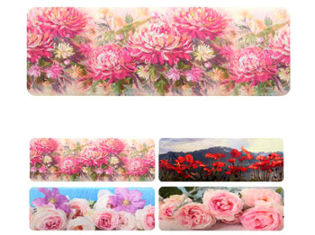 Килимок у ванну Квіти 45x120см