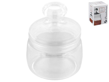 Банка Pasabahce Cesni, с крышкой, стекло, 420 мл, цвет прозрачный