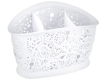 Підставка під фраже Efe plastics Ажур (колір білий) 21х11,5х14,5см