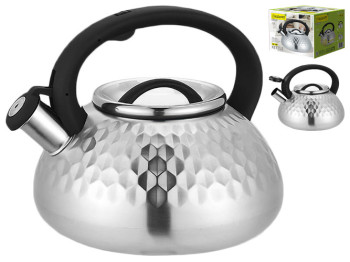 Чайник металлический Maestro нержавеющая сталь 3л