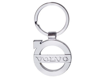 Брелок металлический дешевый 1шт VOLVO (CN)