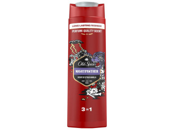 Гель для душа Old Spice Night Panther 3-в-1, аромат цитрусовых с ванилью, 400мл