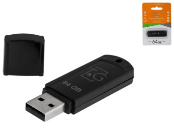 USB Flash Drive T&G 64gb Classic 011 Цвет Черный