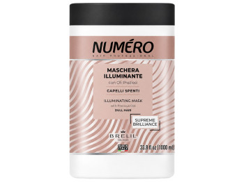 Маска для волосся Brelil Numero Supreme Brilliance для блиску з цінними оліями, 1 л