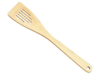 Лопатка прямая с отверстиями Woodу 30см 98806