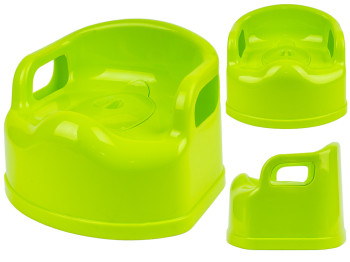 Горшок детский SL со съемной чашей и крышкой (цвет салатовый) Консенсус