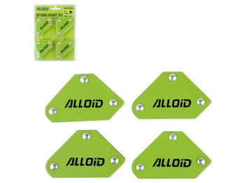 Набор сварочных магнитов Alloid 4 кг, треугольник, цвет зелёный