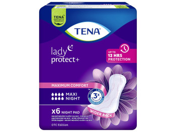 Урологічні прокладки Tena Lady Maxi Night, 8капель, 6шт