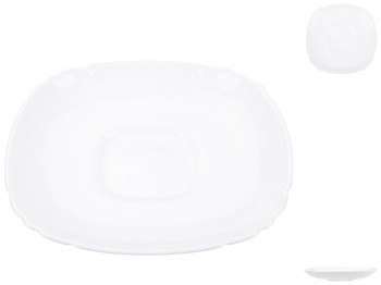 Блюдце Luminarc Carine White, 14х2,1см