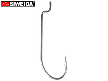 Крючок офсетный одинарный Siweida №3/0 5х15мм (цена за упаковку 20шт)
