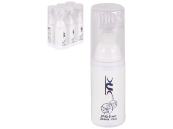 Средство для чистки обуви White, водная основа, пластик, 100мл