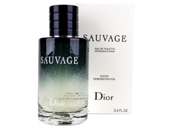 Туалетна вода (тестер, ориг.) чоловіча Dior "Sauvage" Eau De Toilette 100мл 250146