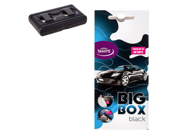 Ароматизатор под сиденье Tasotti Big Box Black 58г 15812